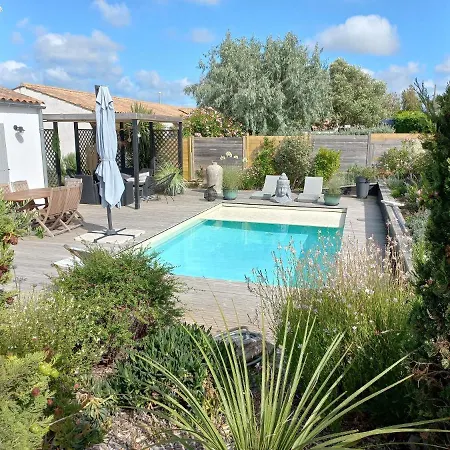 Clara, 600m De La Mer, Piscine Ferienhaus *